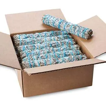 JL Local Wanderlust 9” White Sage Smudge Stick - Extra Large Smudging Wand Incense Stick for Cleansing, Purifying, Healing, Meditation, Yoga, Blessing (3 Pack)