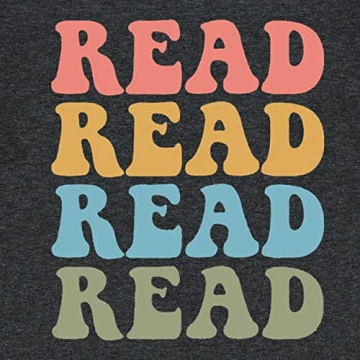 Soft Cotton Read Book Shirt for Women Book Lovers