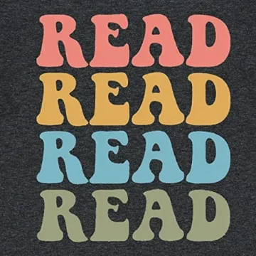 Soft Cotton Read Book Shirt for Women Book Lovers