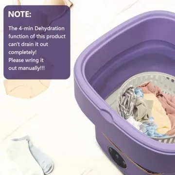 Compact DOGHLY Mini Washing Machine for Easy Travel