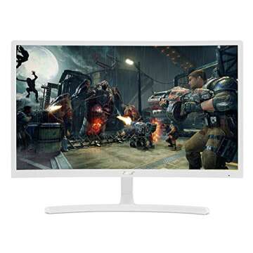 Acer Gaming Monitor 23.6” Curved ED242QR wi 1920 x 1080 75Hz Refresh Rate AMD FREESYNC Technology (HDMI & VGA Ports)