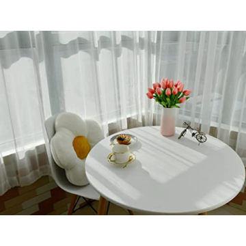 Mandy's 20pcs Realistic Coral Artificial Tulips for All Occasions