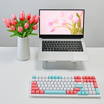 Mandy's 20pcs Realistic Coral Artificial Tulips for All Occasions