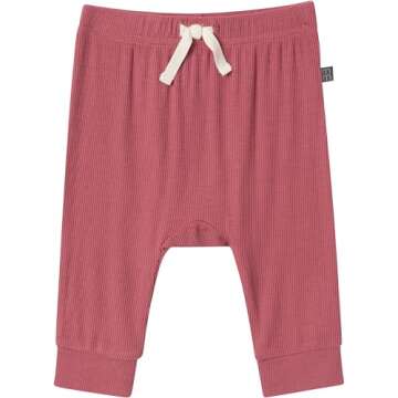 Modern Moments by Gerber Baby Girls' Bodysuit and Pant Set, Pink Roses, 0-3 Months