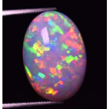 OPAL_WORLD 2 Pcs. Of Natural Ethiopian Opal 19.5x13.5mm Oval Shape Cabochon cut loose gemstone for Jewelry making. | OW_05539_2