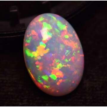 OPAL_WORLD 2 Pcs. Of Natural Ethiopian Opal 19.5x13.5mm Oval Shape Cabochon cut loose gemstone for Jewelry making. | OW_05539_2