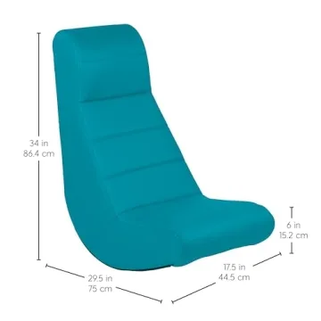 Ergonomic Soft Video Rocker for All Ages - Teal