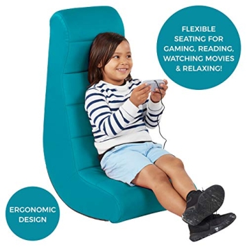 Ergonomic Soft Video Rocker for All Ages - Teal