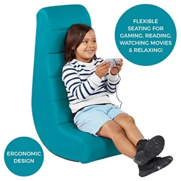 Ergonomic Soft Video Rocker for All Ages - Teal