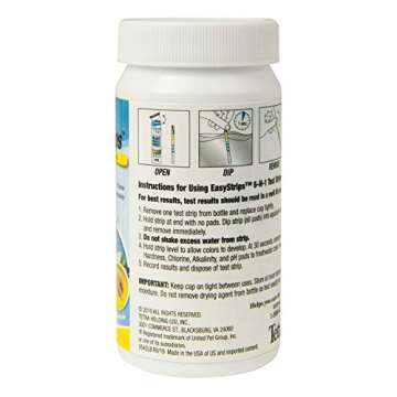 Tetra EasyStrips 6-In-1 Aquarium Test Strips for Perfect Water Quality
