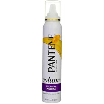 Pantene Volume Body Boosting Mousse - 6.6 oz for Luscious Hair