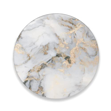 HASTA LA RAIZ | Wooden LAZY SUSAN Turntable - Made in Mexico - Easy Gliding - Non Skid -Model: Imper...