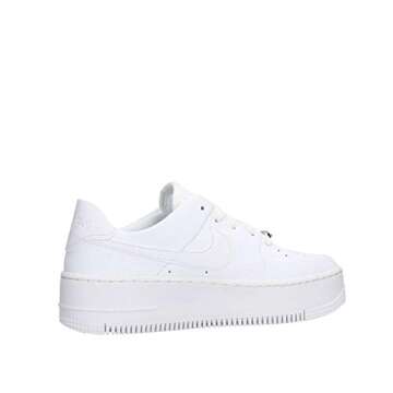 Nike Womens WMNS Air Force 1 Sage Low AR5339 100 Triple White - Size 6W