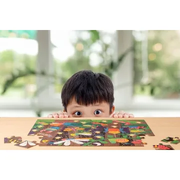 Stephen Joseph 48-Piece Educational Animal Puzzle for Kids