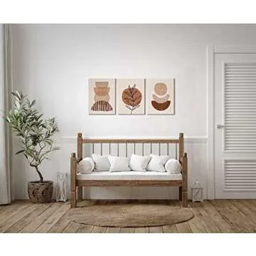 Artsees Boho Abstract Canvas Wall Art Set for Home