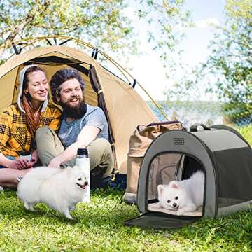 Buy PETSFIT Soft Dog Crate - Lightweight and Sturdy