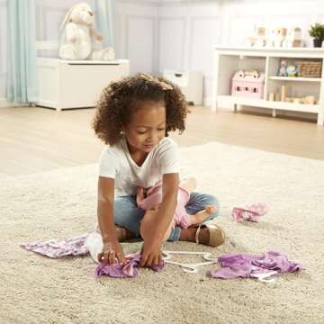 Melissa & Doug 6 Piece Doll Clothes Set for 12-18 Inch Dolls