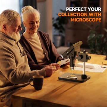 Elikliv Digital Coin Microscope 1000x - 4.3'' LCD