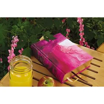 NIV, Artisan Collection Bible, Cloth over Board, Pink, Art Gilded Edges, Red Letter, Comfort Print