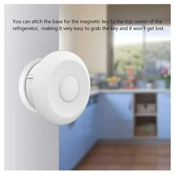 Magnetic Cabinet Locks for Baby Safety - Easy Installation