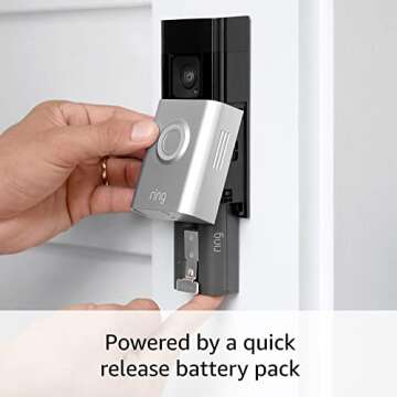 Ring Battery Doorbell Plus & Spotlight Cam Set
