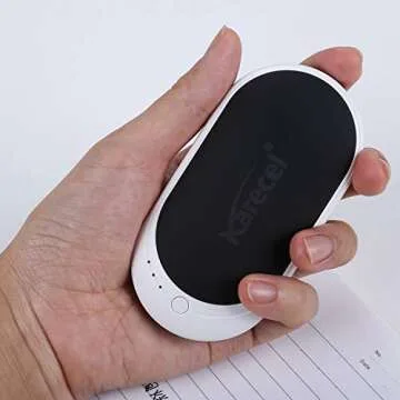 Karecel Rechargeable Hand Warmer and Power Bank - Warmth On the Go