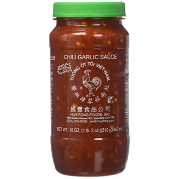 Huy Fong Sauce Chili Garlic - 18 oz Sweet and Spicy Flavor