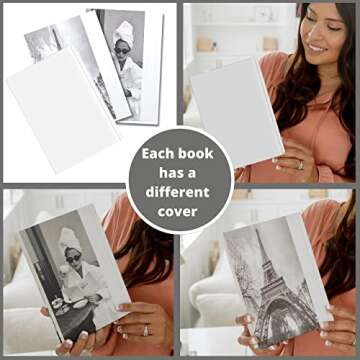 Pete&Eile Customizable Decorative Books for Home Decor