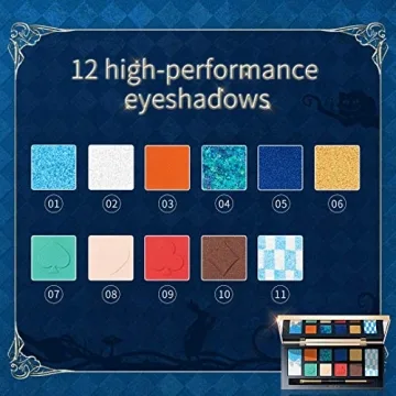 ZEESEA Alice Series Eyeshadow Palette for Vibrant Looks