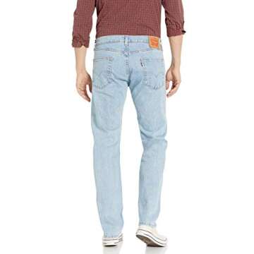 Levi's Men's 505 Regular Fit Jeans (Also Available in Big & Tall), Shooting Star Stonewash-Stretch, 32W x 32L