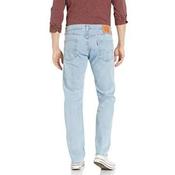 Levi's Men's 505 Regular Fit Jeans (Also Available in Big & Tall), Shooting Star Stonewash-Stretch, 32W x 32L
