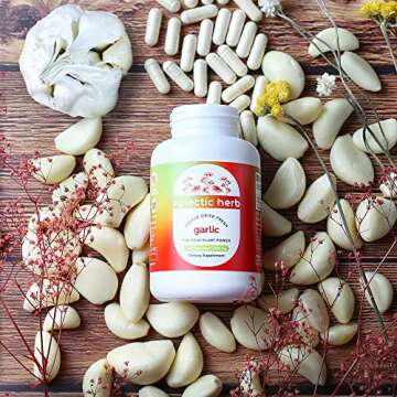 Eclectic Herb Freeze-Dried Garlic Capsules - Immune Booster