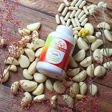 Eclectic Herb Freeze-Dried Garlic Capsules - Immune Booster