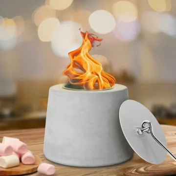 Karlliu Tabletop Fire Pit - Smokeless Indoor Outdoor Grill