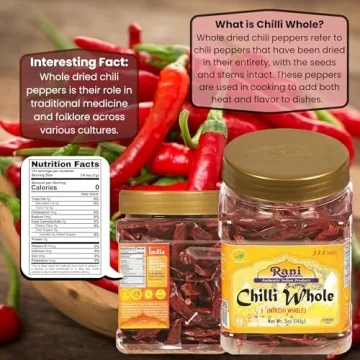 Rani Chilli Whole 5oz - Natural, Vegan, Gluten Friendly