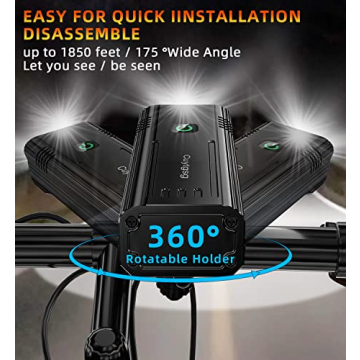 Super Bright 10000 Lumen Bike Lights for Night Riding