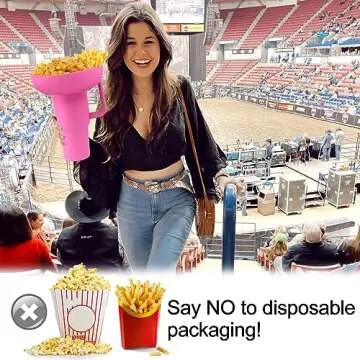 BABORUI Snack Bowl Compatible with Stanley 40 oz Tumbler, Reusable Silicone Snack Ring for Stanley Cup Accessories in Pink