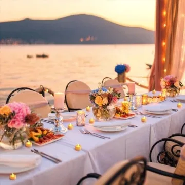 Topstone LED Tea Light Candles - Remote & Timer Included