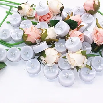 Topstone LED Tea Light Candles - Remote & Timer Included