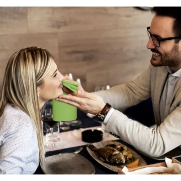 Apple Green Cloth Napkins - 24 Pack for Stylish Events