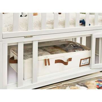 Underbed Storage Box Set - Sturdy & Stylish Organizer