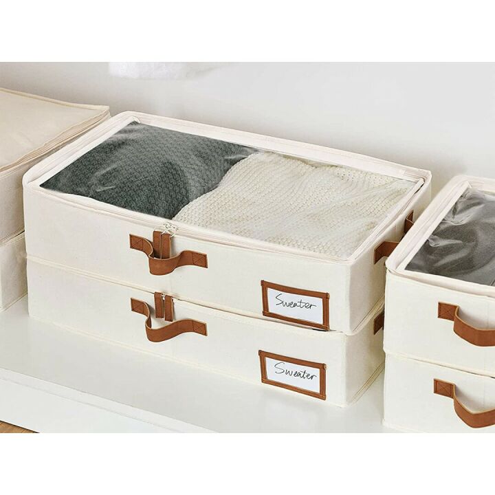 Underbed Storage Box Set - Sturdy & Stylish Organizer