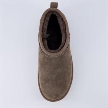 CUSHIONAIRE Hippy Women’s Cozy Platform Ankle Boots