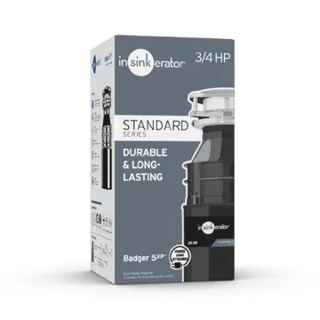 InSinkErator Badger 5XP Garbage Disposal – Quiet & Efficient