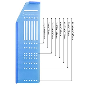 Goldenwarm Cabinet Handle Template Drill Mounting Template