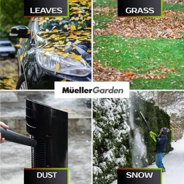 Mueller UltraStorm Leaf Blower 130 MPH 20V Battery Powered
