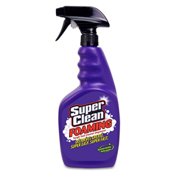 Super Clean Foaming Multi-Surface All Purpose Cleaner Degreaser Spray, Biodegradable, Full Concentra...
