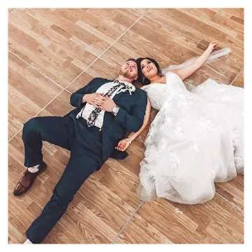 JESLANG Cotton Floral Tie - Stylish Skinny Necktie