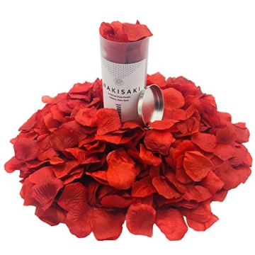 Scented Silk Rose Petals for Romantic Occasions - 1000 PCS