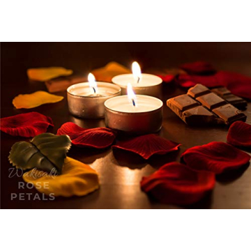 Scented Silk Rose Petals for Romantic Occasions - 1000 PCS